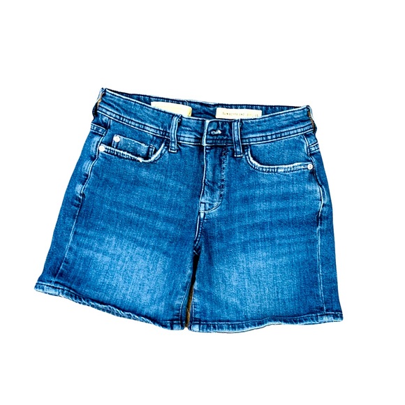 Pilcro Slim Boyfriend Denim Shorts 25 Anthro 2449 - Picture 1 of 8
